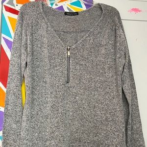 Black and Grey Long Sleeve